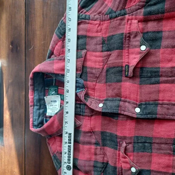 SOLD!--Polo Country Ralph Lauren Buffalo Plaid Western Shirt, Size Large - Picture 4 of 10